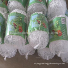 Strong versatile polypropylene mesh white flower support net